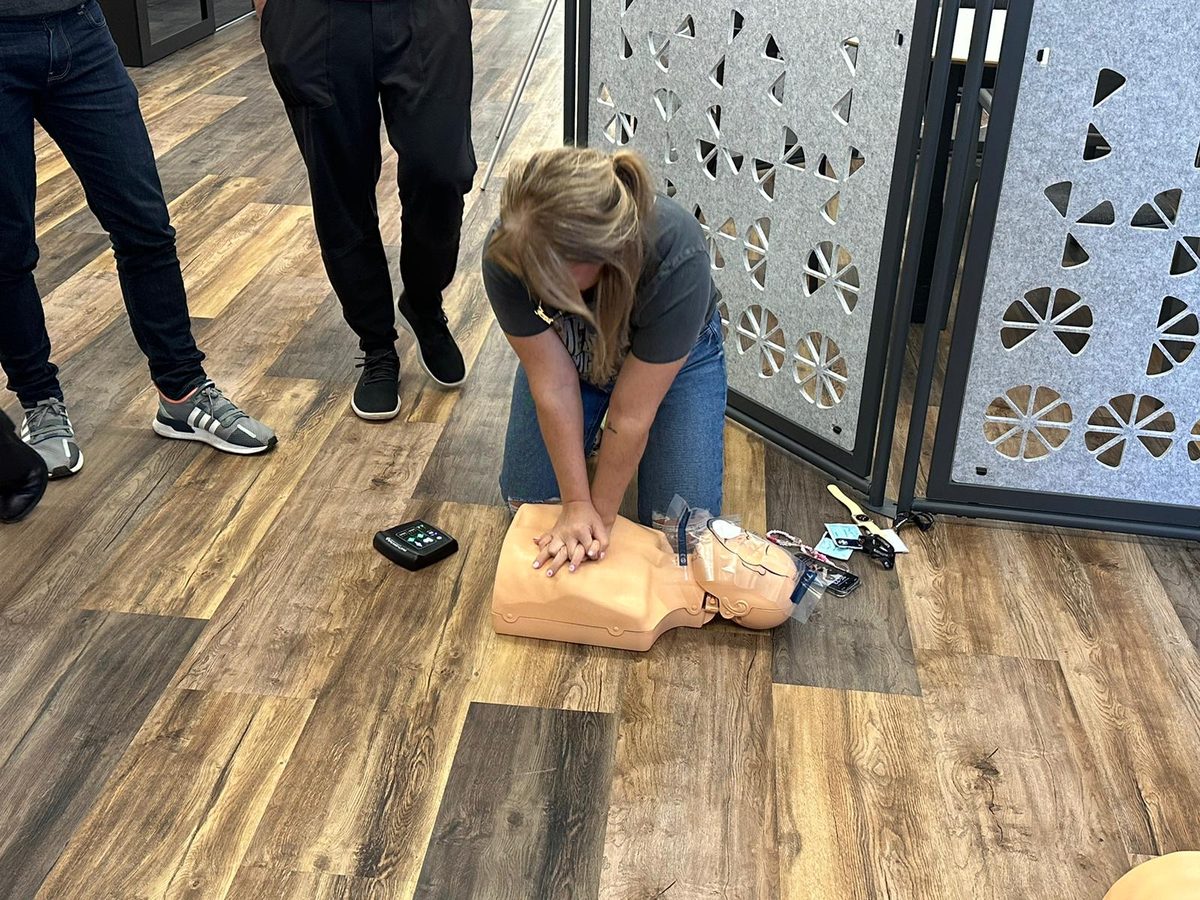 Emergency First Aid at Work training in Fife