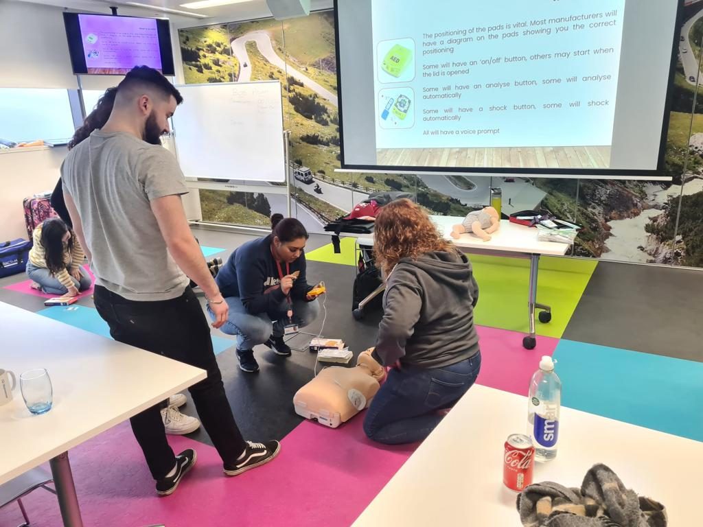 First Aid at Work training in Fife